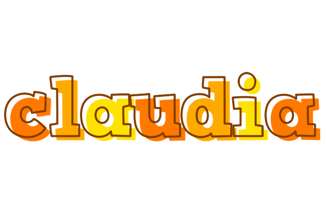 Claudia desert logo
