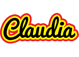 Claudia flaming logo