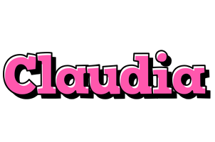 Claudia girlish logo