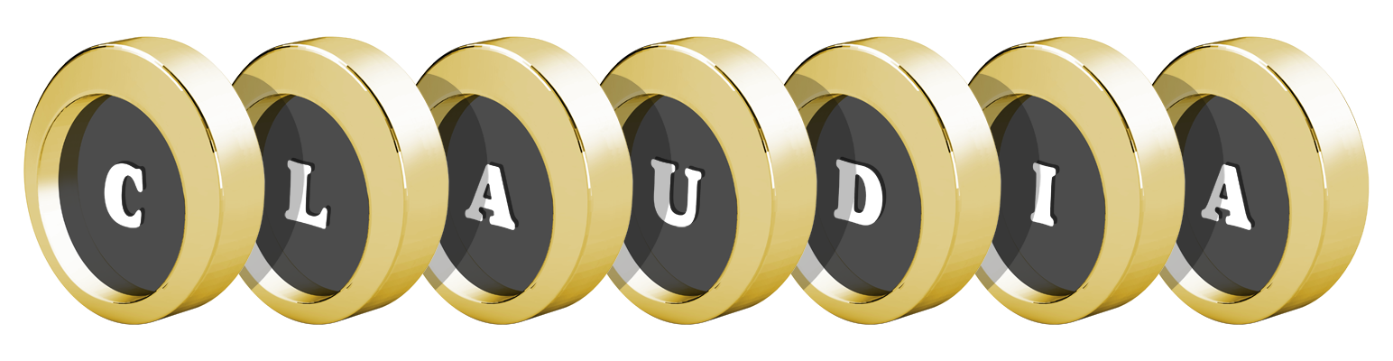 Claudia gold logo