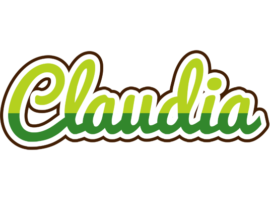 Claudia golfing logo