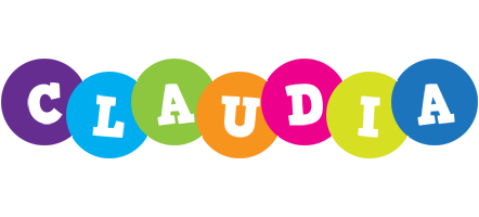 Claudia happy logo