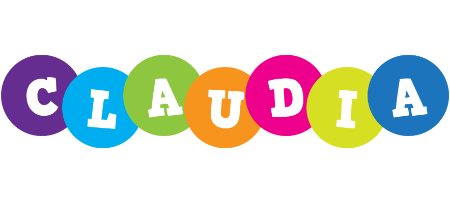 Claudia happy logo