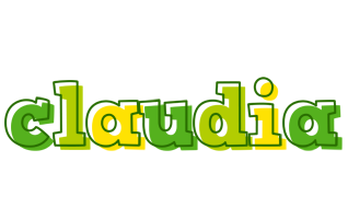 Claudia juice logo