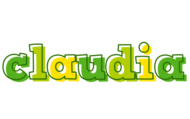 Claudia juice logo