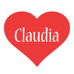 Claudia love logo