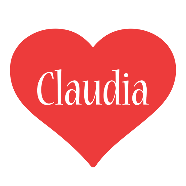 Claudia love logo
