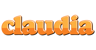 Claudia orange logo