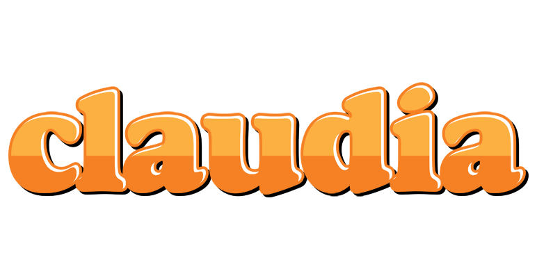 Claudia orange logo