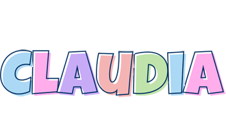 Claudia pastel logo