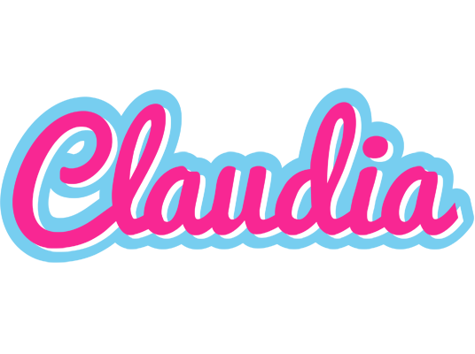 Claudia popstar logo