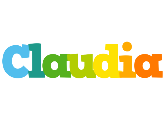 Claudia rainbows logo