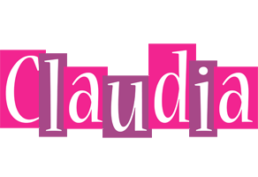 Claudia whine logo