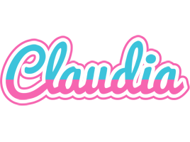 Claudia woman logo