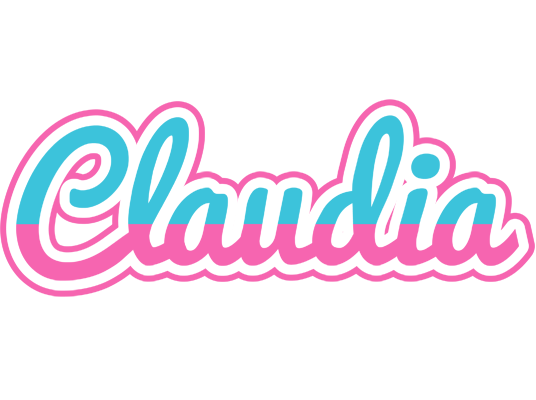 Claudia woman logo