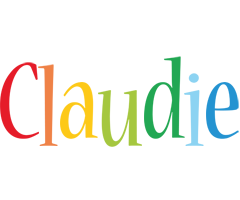 Claudie birthday logo