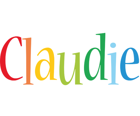 Claudie birthday logo
