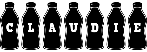 Claudie bottle logo