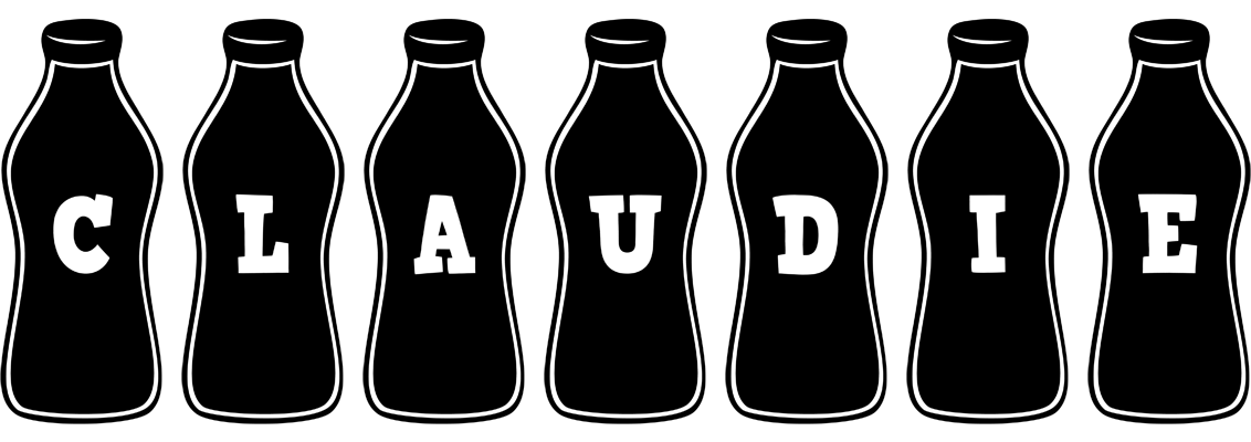 Claudie bottle logo