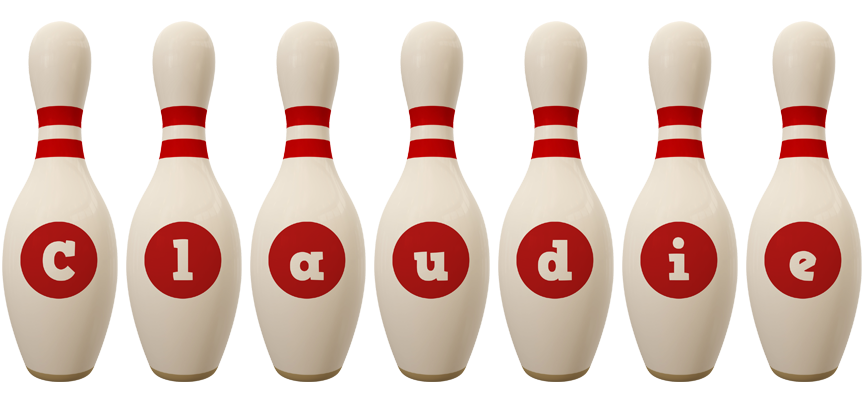 Claudie bowling-pin logo