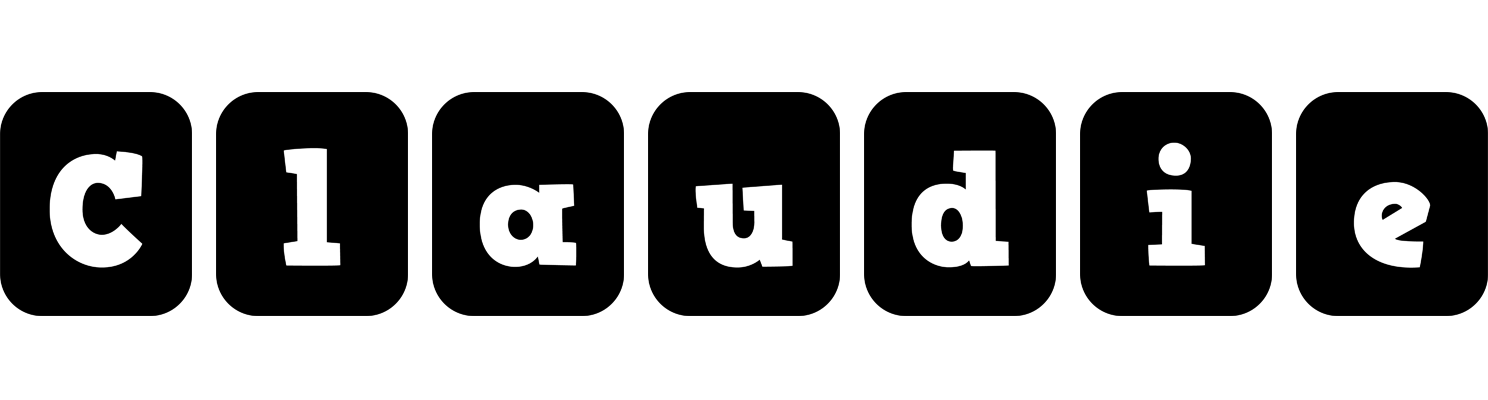 Claudie box logo