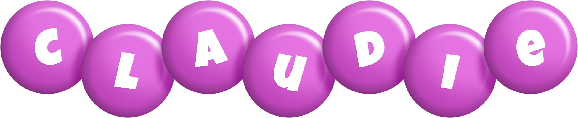 Claudie candy-purple logo