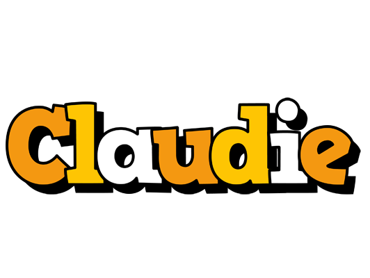 Claudie cartoon logo