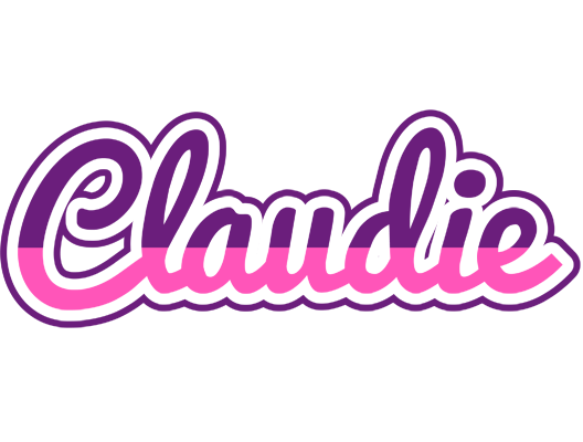 Claudie cheerful logo