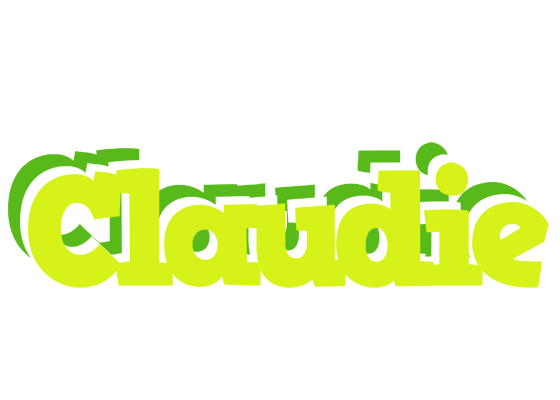 Claudie citrus logo