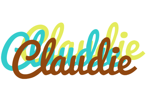 Claudie cupcake logo