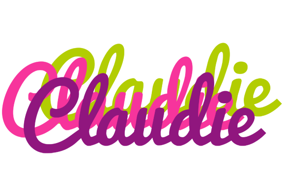 Claudie flowers logo