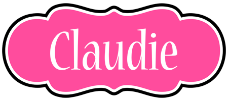 Claudie invitation logo