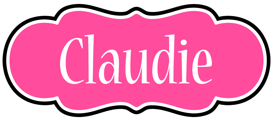 Claudie invitation logo