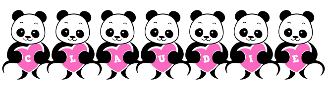 Claudie love-panda logo