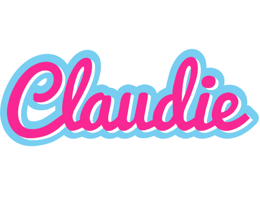 Claudie popstar logo
