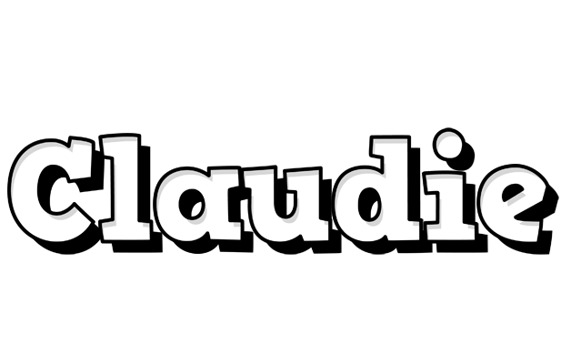 Claudie snowing logo