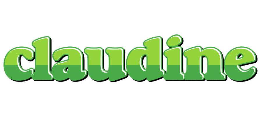 Claudine apple logo