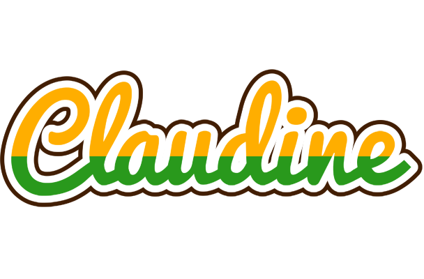 Claudine banana logo