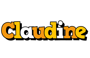 Claudine cartoon logo