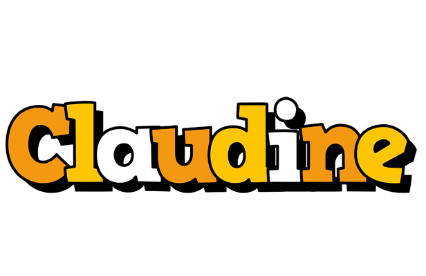 Claudine cartoon logo