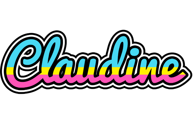 Claudine circus logo