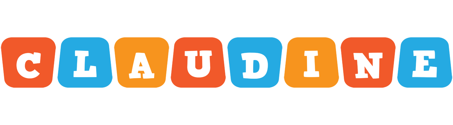 Claudine comics logo