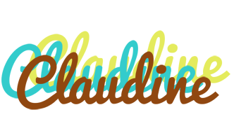 Claudine cupcake logo