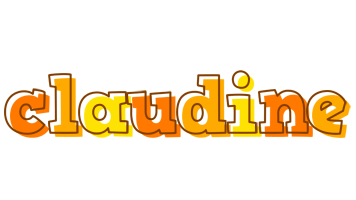 Claudine desert logo