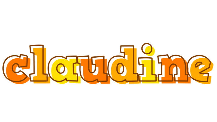 Claudine desert logo