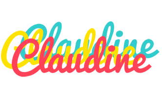 Claudine disco logo