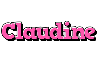 Claudine girlish logo