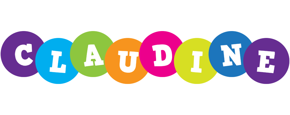 Claudine happy logo