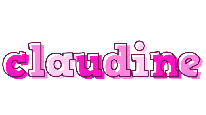 Claudine hello logo