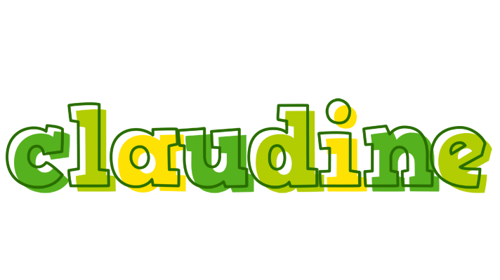 Claudine juice logo